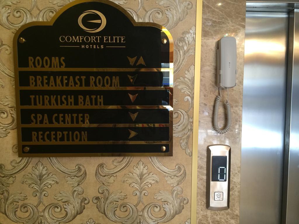 Comfort Elite Hotels Sultanahmet Istanbul Bagian luar foto