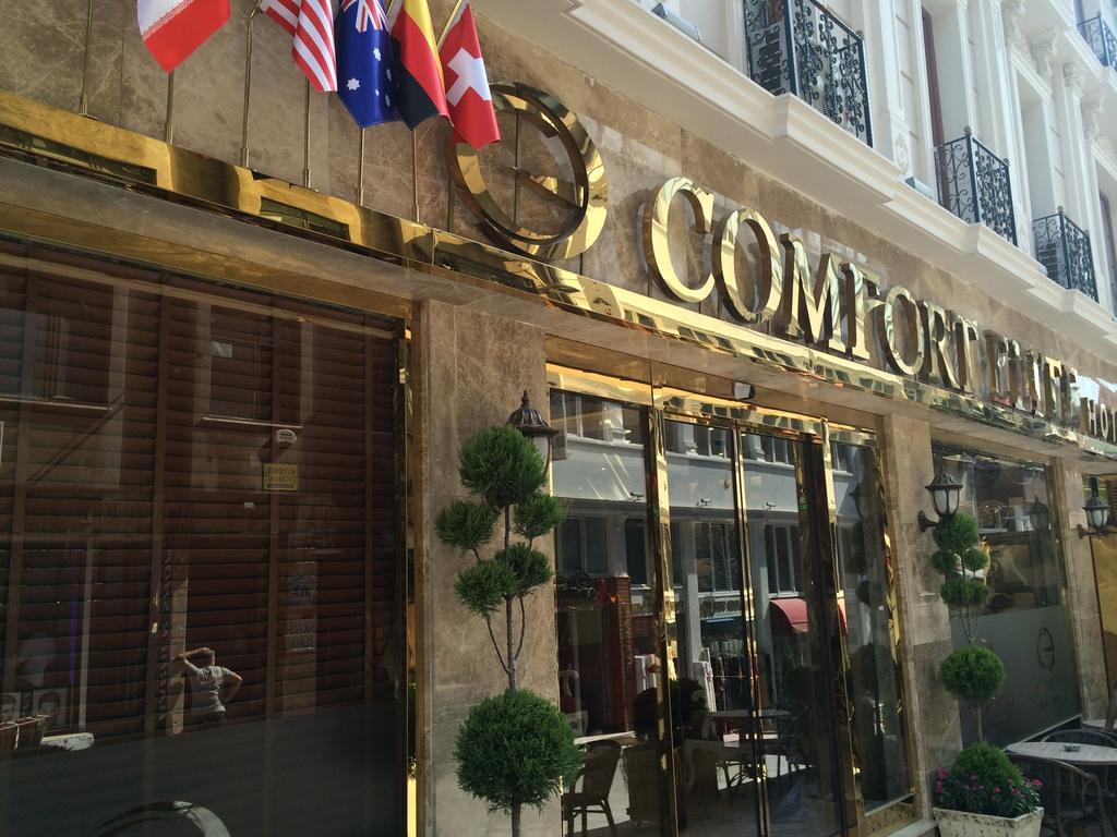Comfort Elite Hotels Sultanahmet Istanbul Bagian luar foto