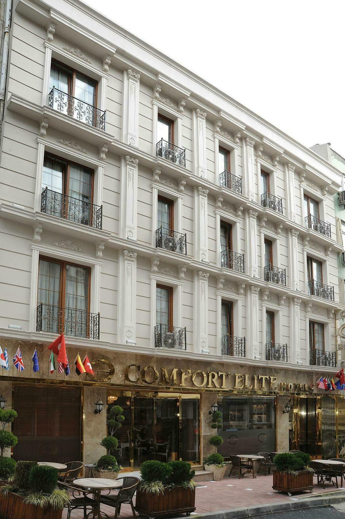 Comfort Elite Hotels Sultanahmet Istanbul Bagian luar foto